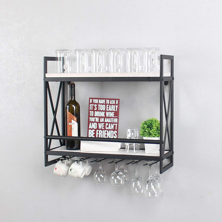 Wayfair wall store wine rack